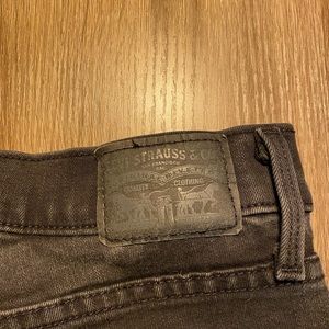 Black Levi 311 Shaping Skinny Jeans